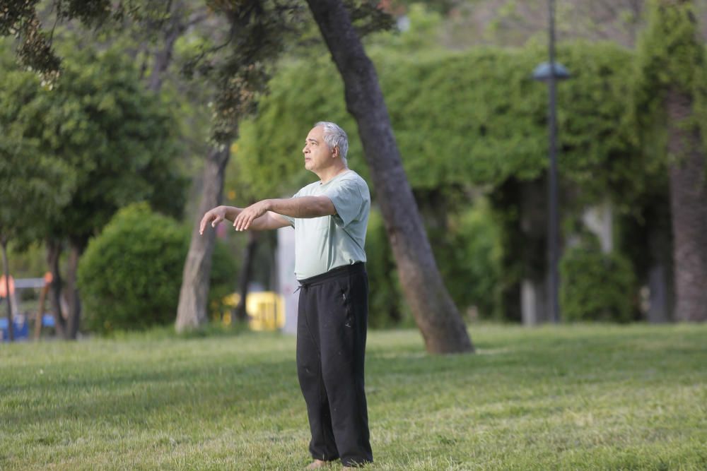 El cauce del río se llena de deportistas