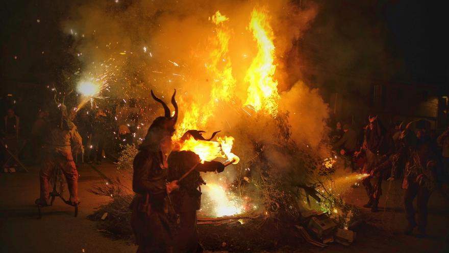 Teufelsfest Sant Antoni auf Mallorca - als man noch feiern konnte