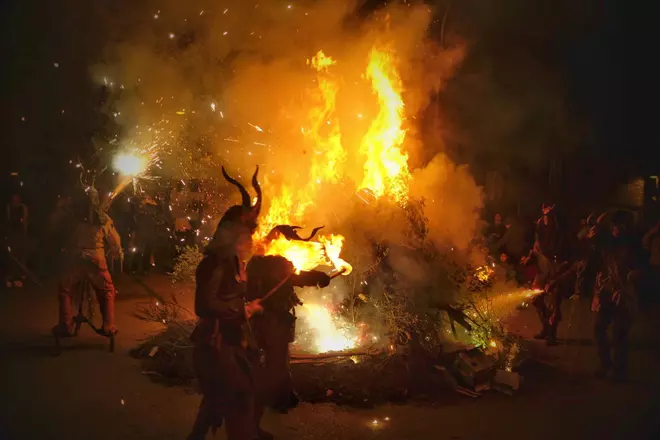 Teufelsfest Sant Antoni auf Mallorca - als man noch feiern konnte