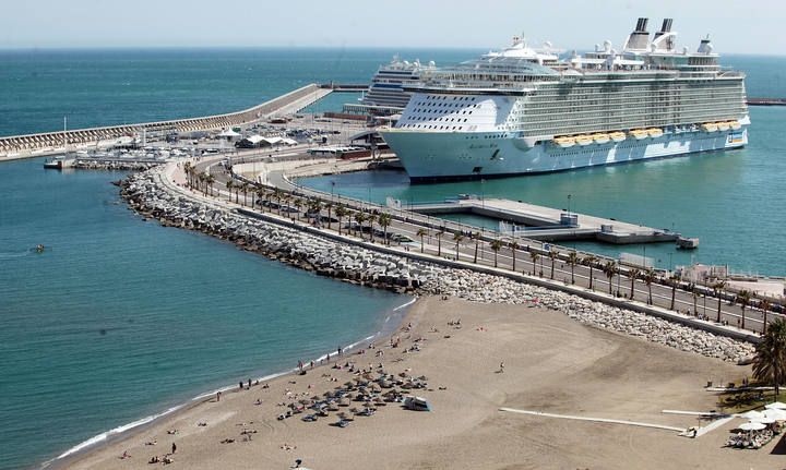 Allures of the seas, en el puerto de Málaga