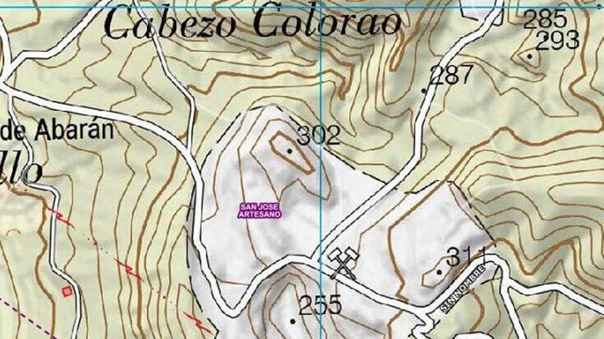 Una ubicación compartida por el 112 donde se muestra el incendio