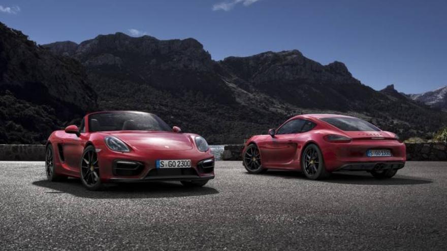 Boxter GTS y Cayman GTS, mucho más deportivos