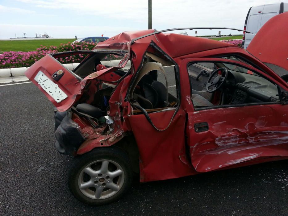 Accidente en la Avenida Marítima