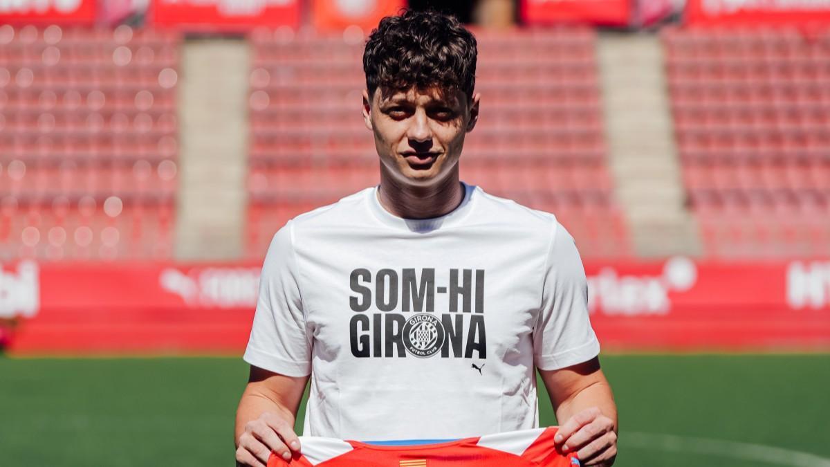 Ladislav Krejčí, tras anunciar su fichaje por el Girona