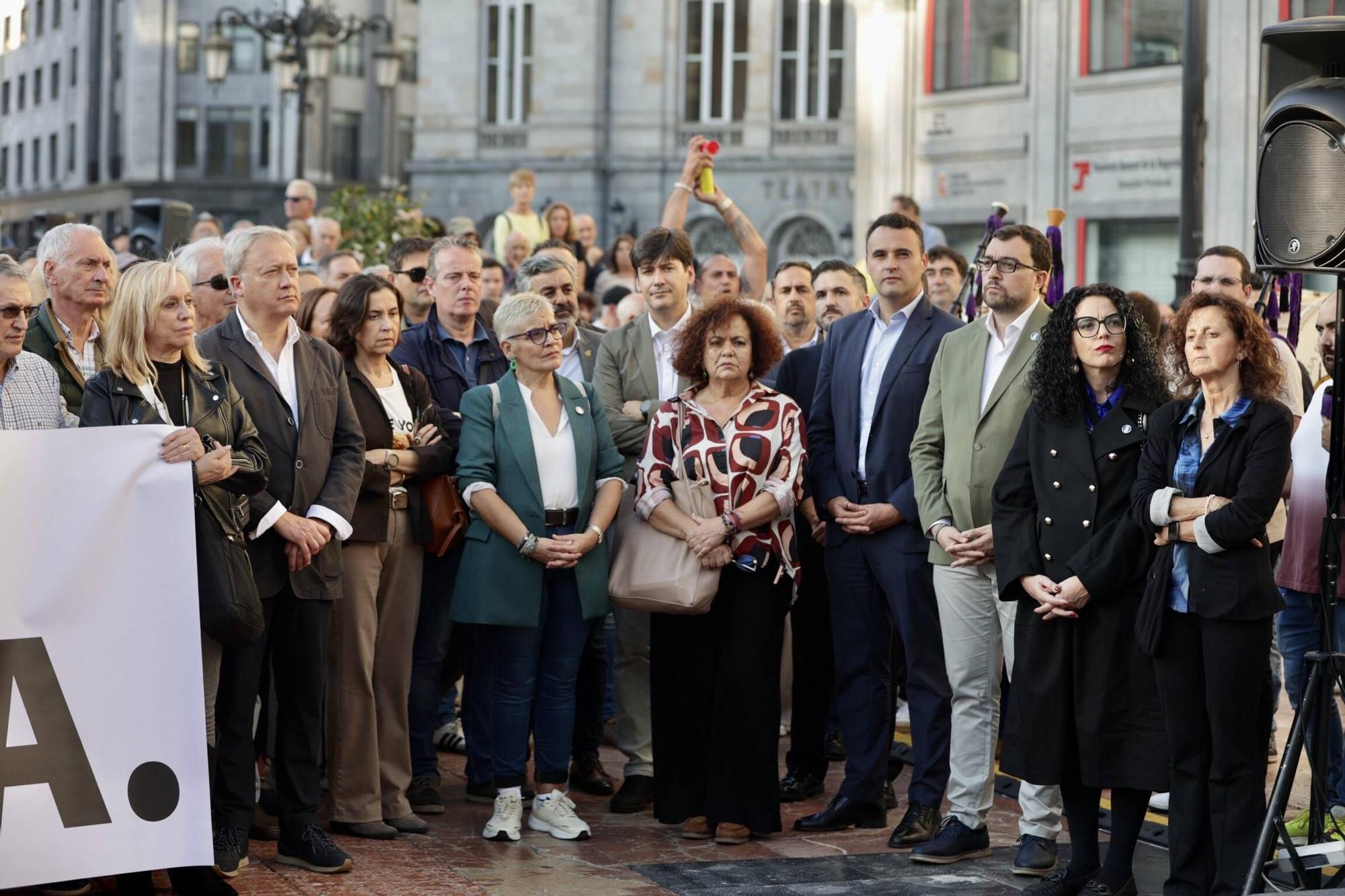 EN IMÁGENES: así fue la gran movilización contra el peaje del Huerna en Asturias