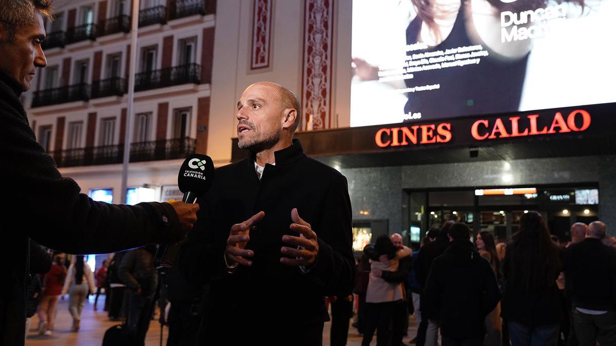 Alfonso Cabello, President de Proexca i viceconseller de la Presidència del Govern de Canàries, entrevistat a l'esdeveniment celebrat a Madrid.