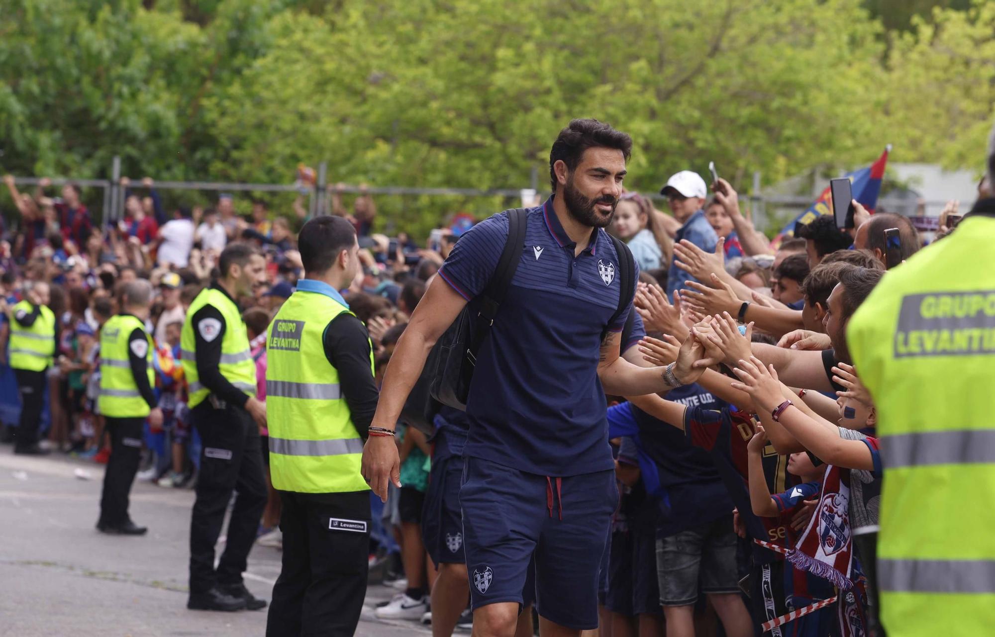 Así fue la emocionante recepción al Levante UD