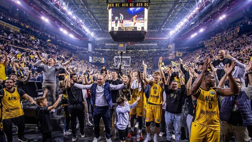 El AEK, rival del Unicaja en la semifinal de la BCL, confía en reunir 2.000 aficionados en la Final Four de Badalona