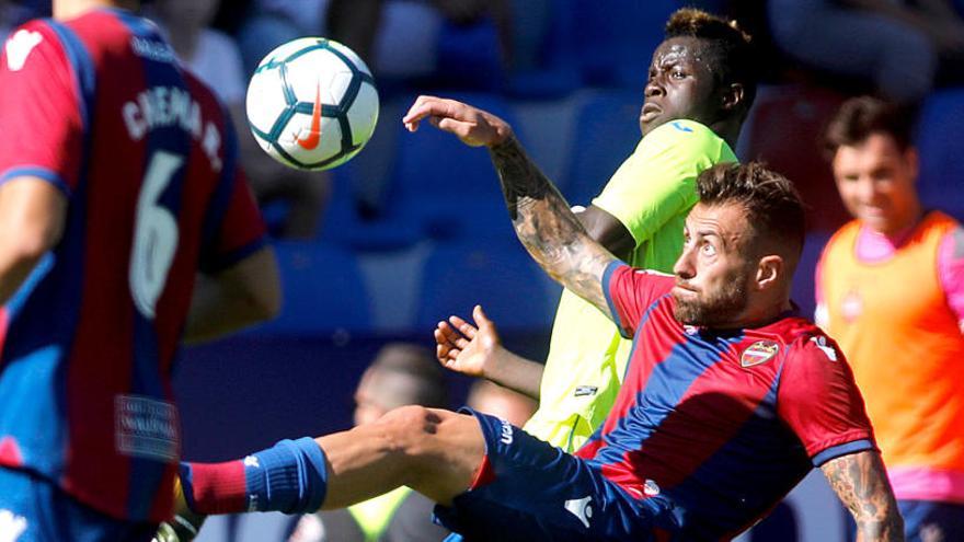 Levante y Getafe empataron el marcador.