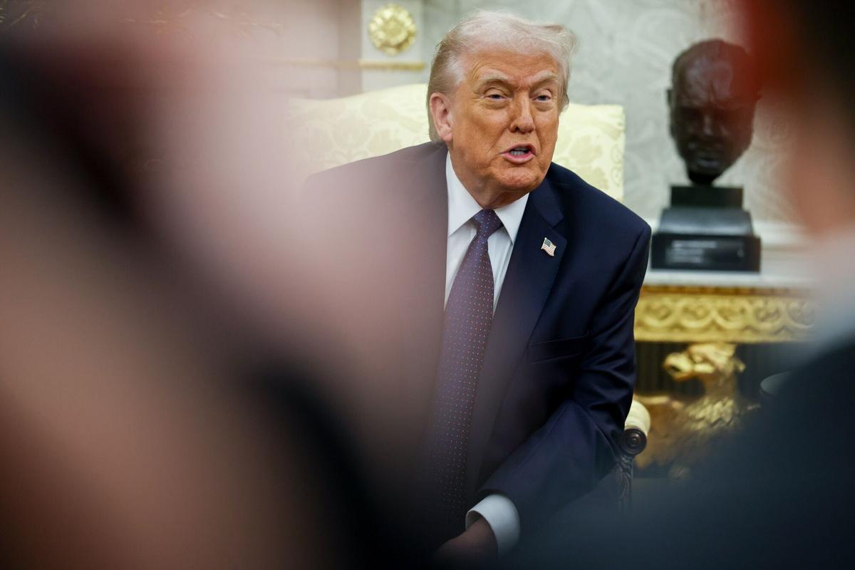 El presidente de EEUU, Donald Trump