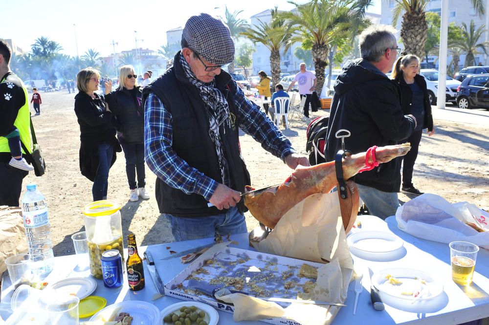 Tradicional concurso de paellas de San Antón