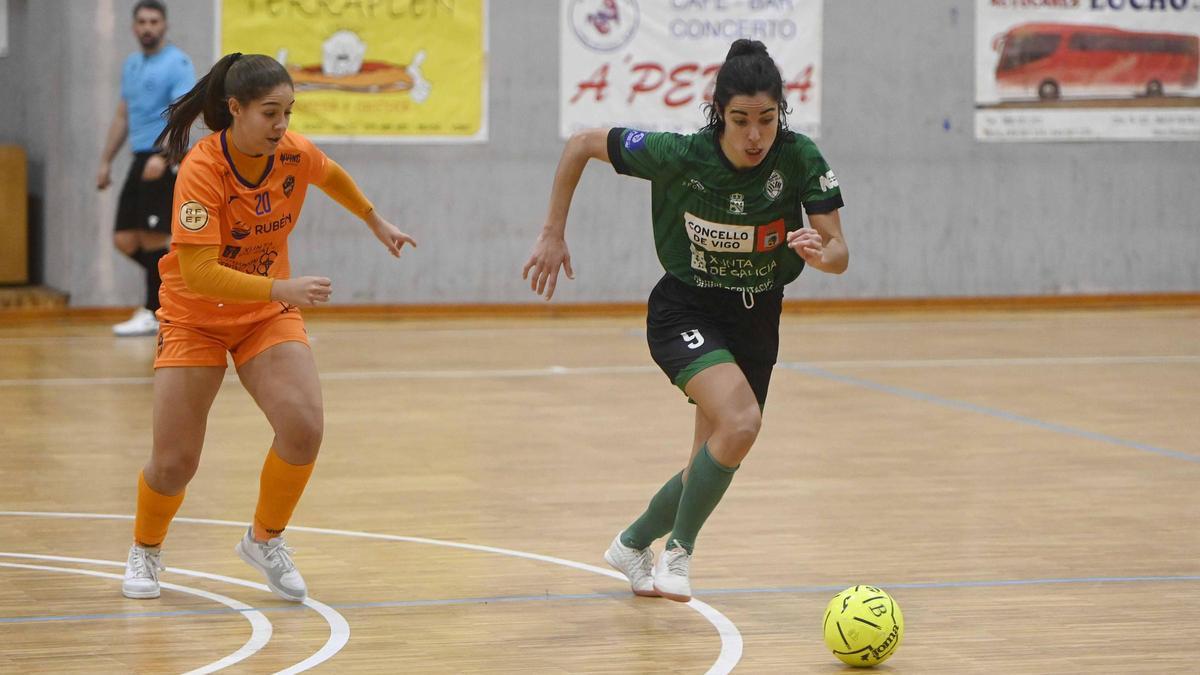 Partido disputado en el pabellón de Bembrive.