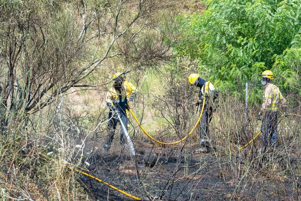 Incendis agrícoles a Llagostera