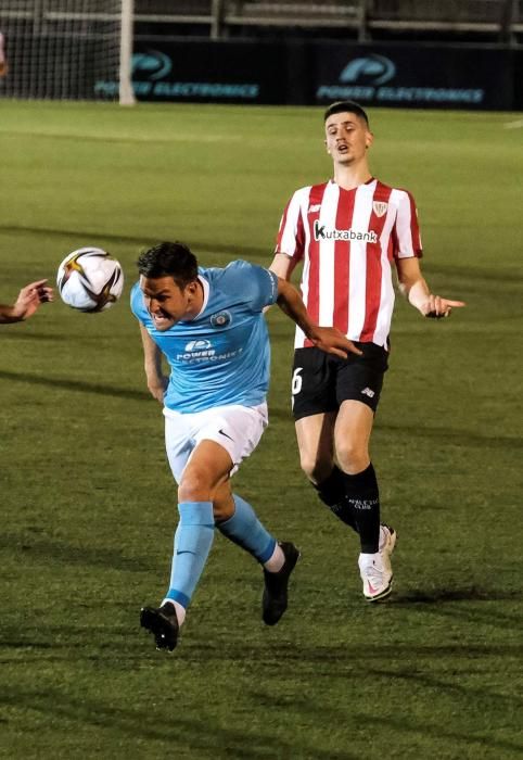 Partido de Copa del Rey entre UD Ibiza y Athletic Club