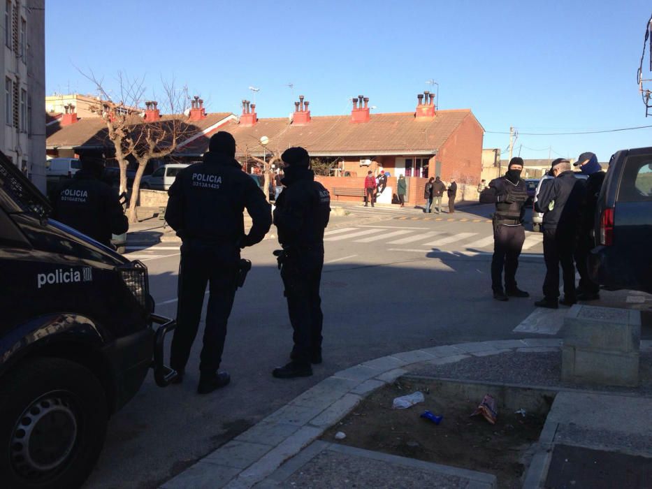 Operatiu al barri de Sant Joan de Figueres