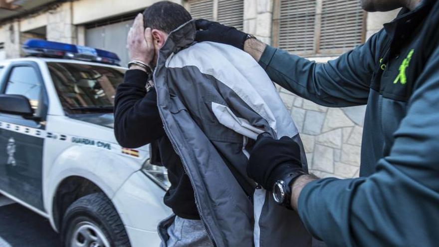 Uno de los detenidos en la operación antidroga realizada en 2015 en El Campello.