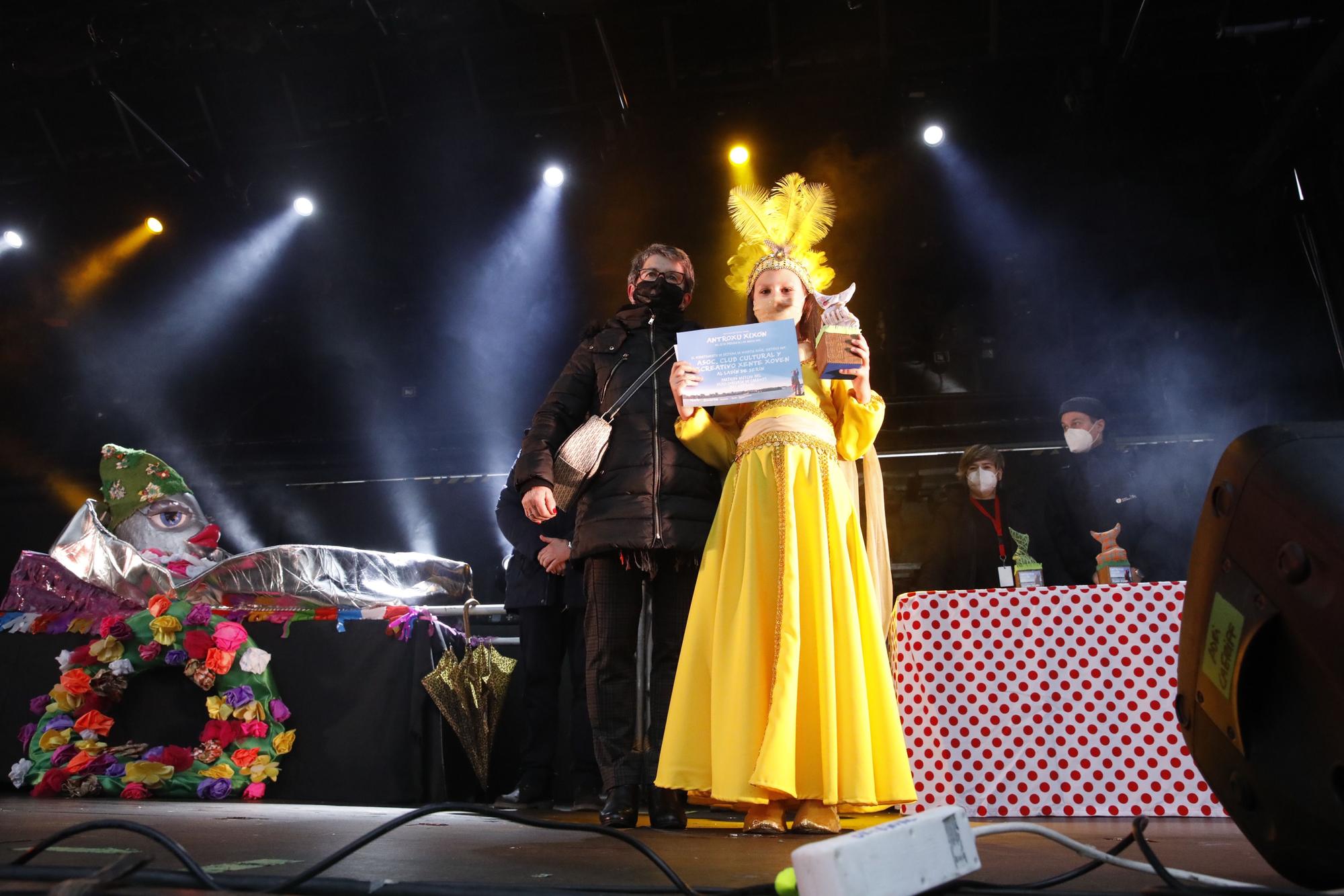 En imágenes: La entrega de premios del antroxu en Gijón
