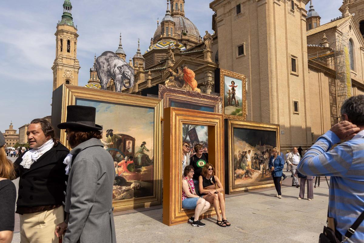 Viaje en el tiempo en Zaragoza con las Fiestas Goyescas