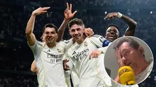 ¡A lágrima viva! Roncero rompe a llorar al recordar su padre con el hat-trick de Fede Valverde