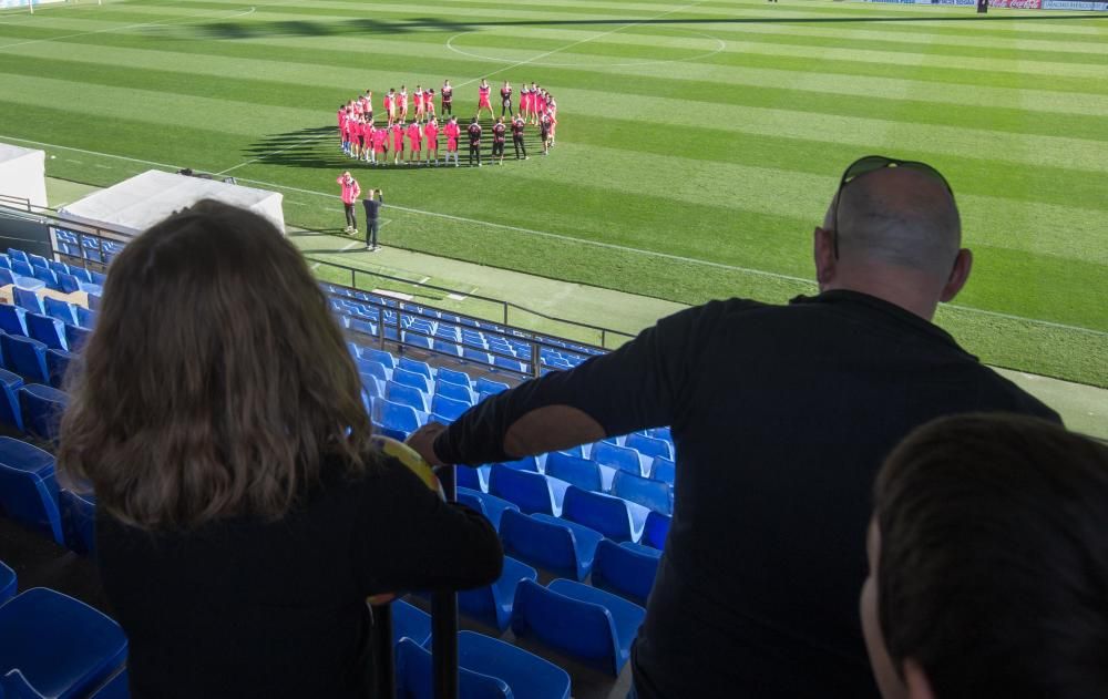 Primer entrenamiento del Hércules de 2018