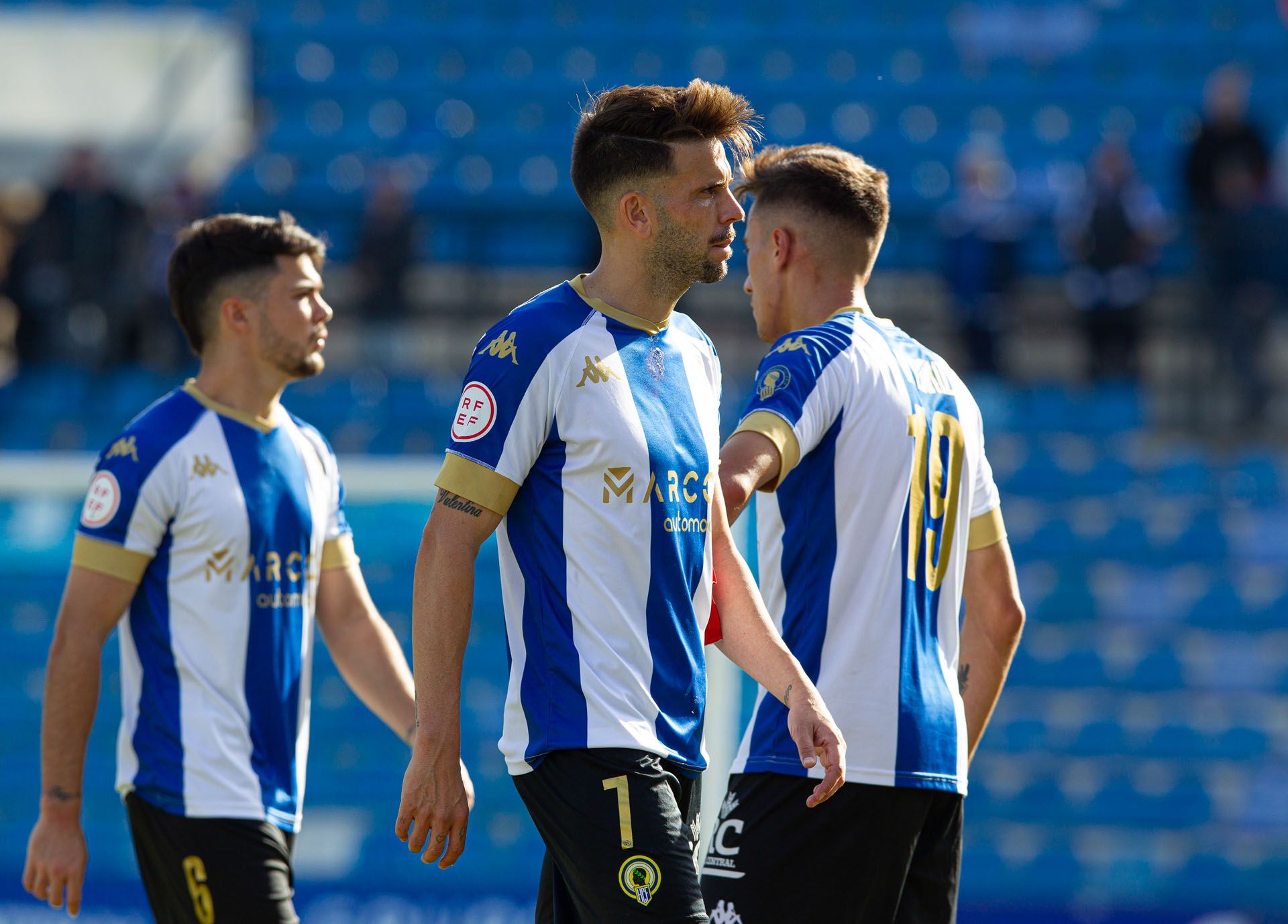 La afición del Hércules estalla tras la derrota frente al Lleida