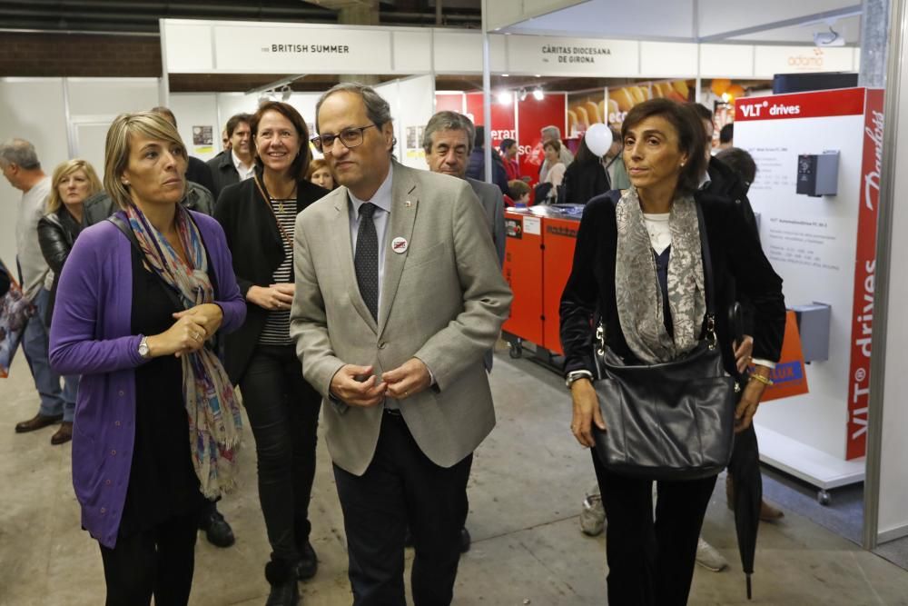 Torra «homenatja» Puigdemont a les Fires de Girona