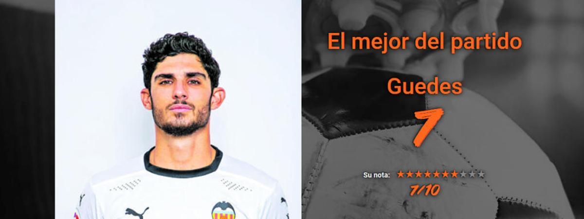 Buen Guedes, horrible Valencia