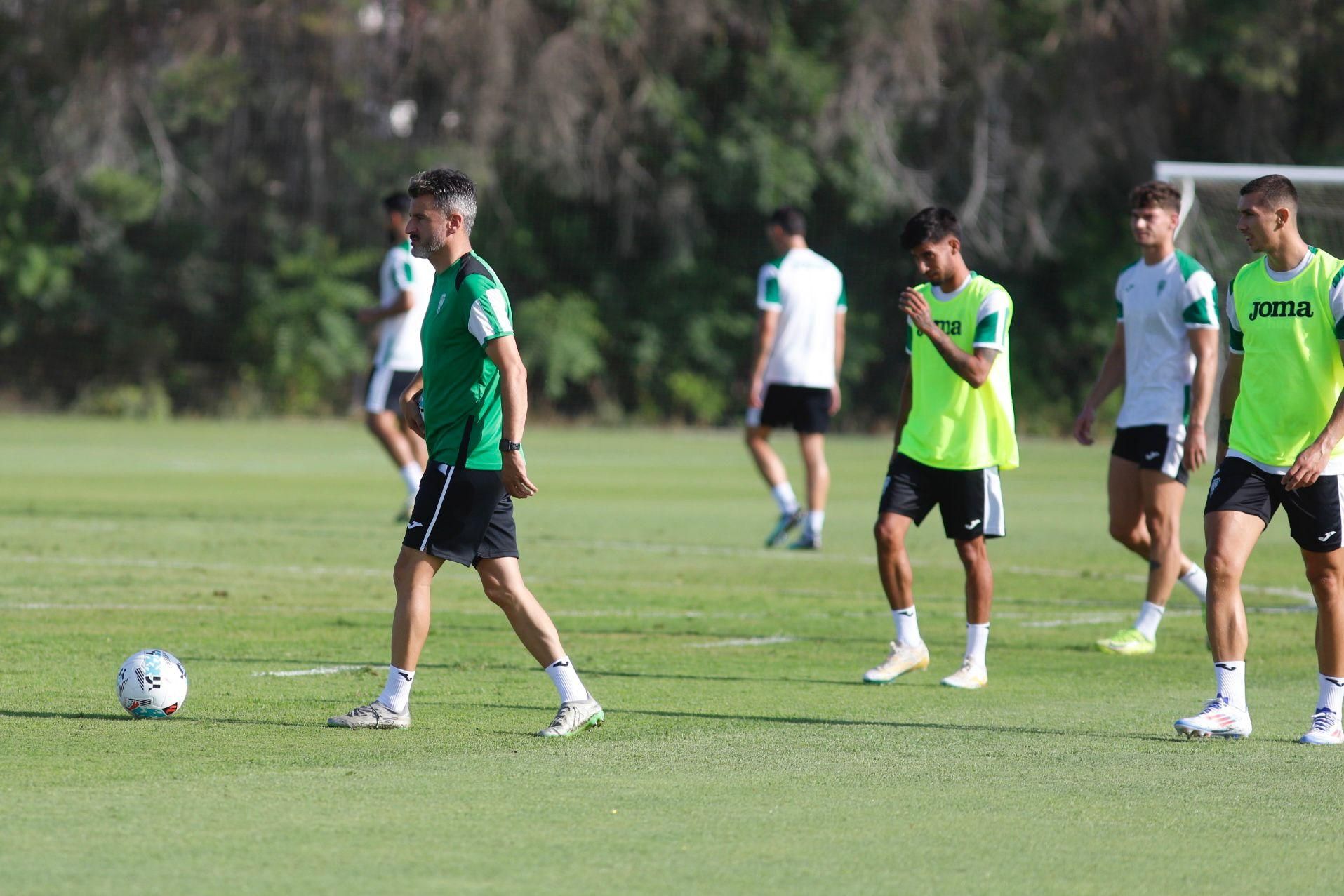El primer entrenamiento de la pretemporada del Córdoba CF, en imágenes