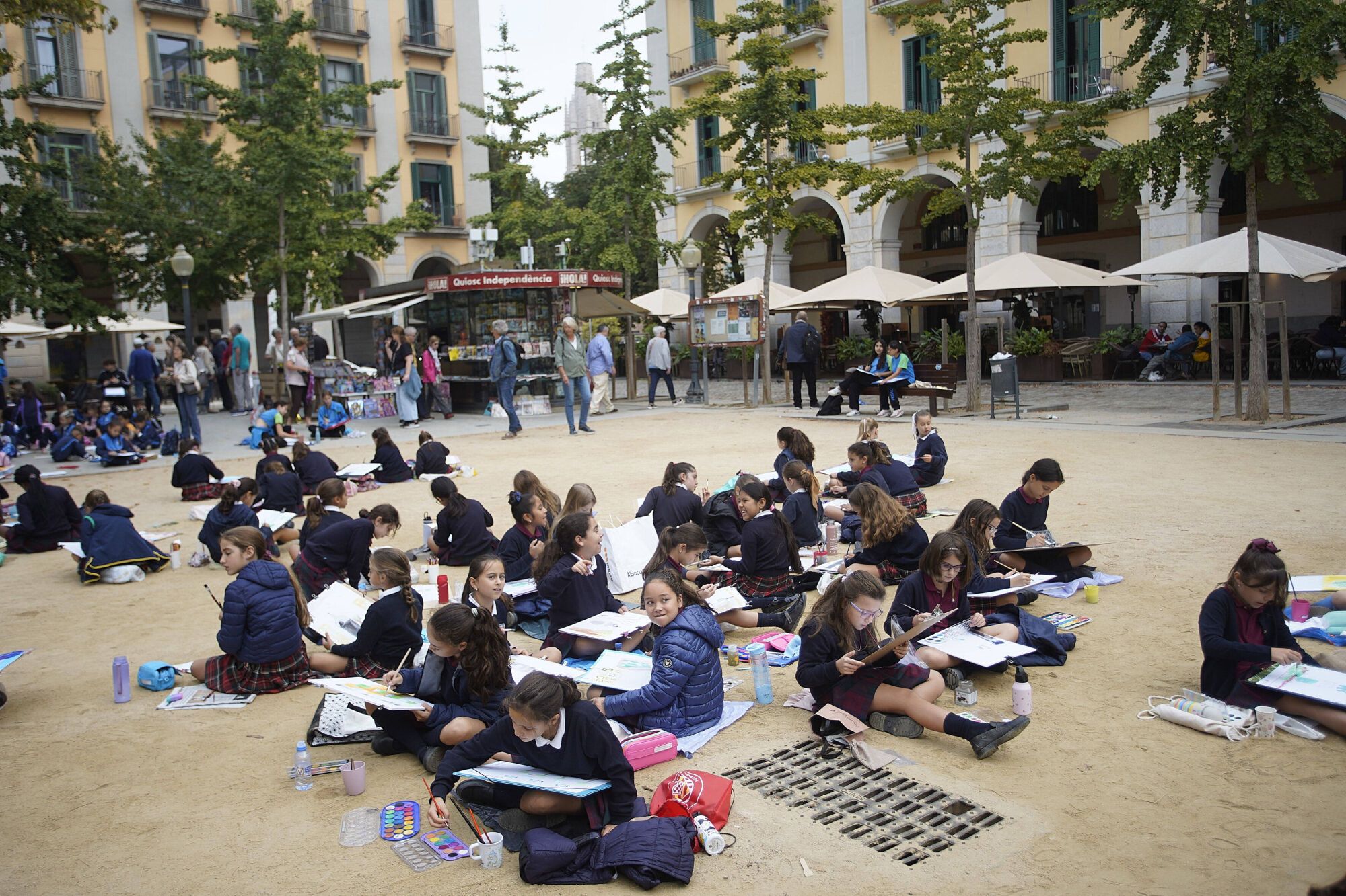 Girona barri vell 51è Concurs de Pintura Ràpida GEIEG Infantil i Juvenil.