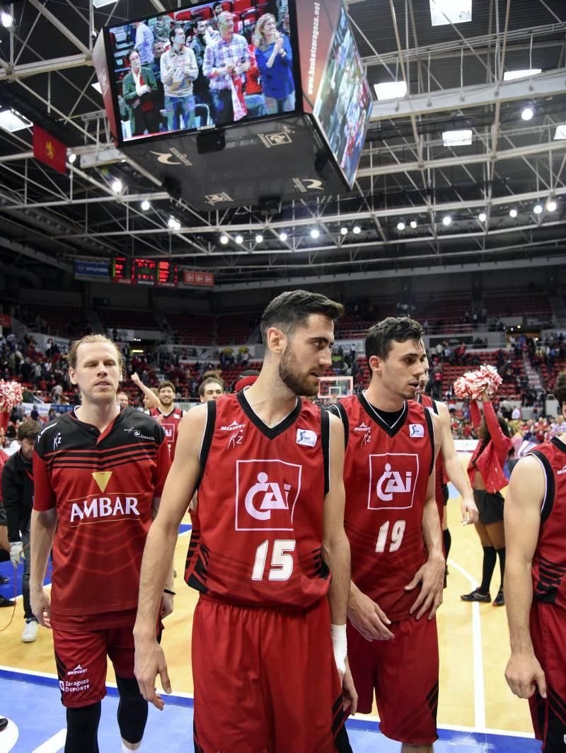 Las mejores imágenes del triunfo del CAI Zaragoza sobre el Sevilla (91-87)