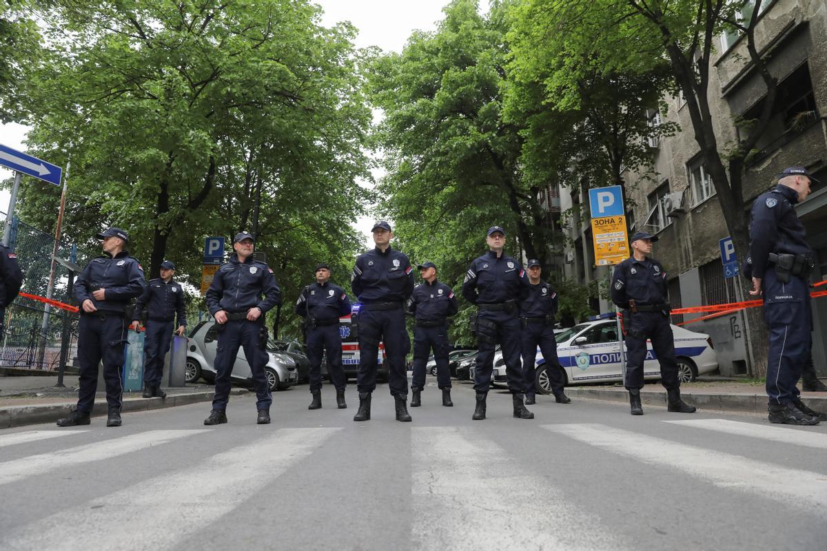 Masacre en una escuela de Belgrado