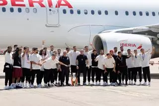 La Selección llega a España
