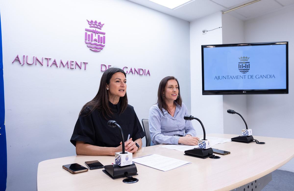 Sendra y Sapena en rueda de prensa.