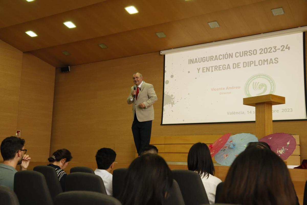 El director del ICUV, Vicente Andreu