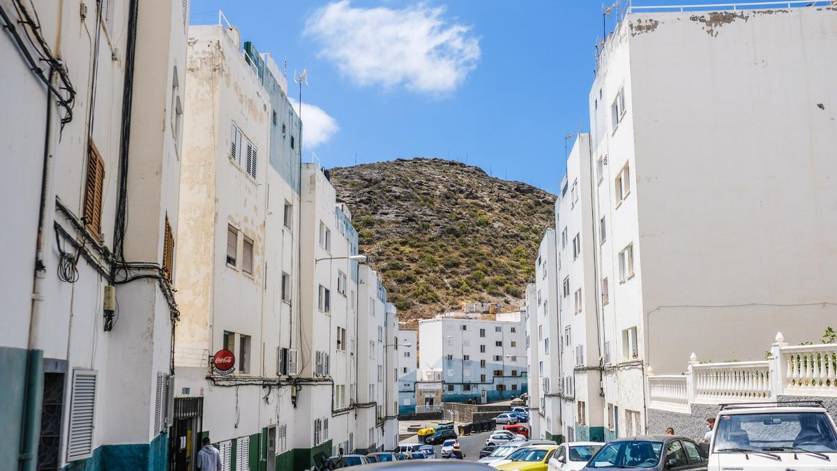 Vista de Zárate, uno de los barrios con más presencia de personas africanas.