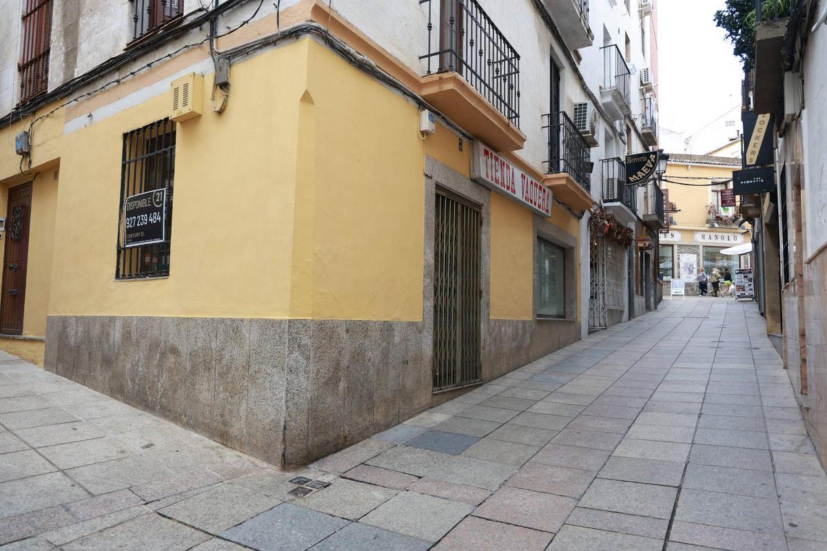 Galería | Este es el estado actual de las calles comerciales del centro de Cáceres