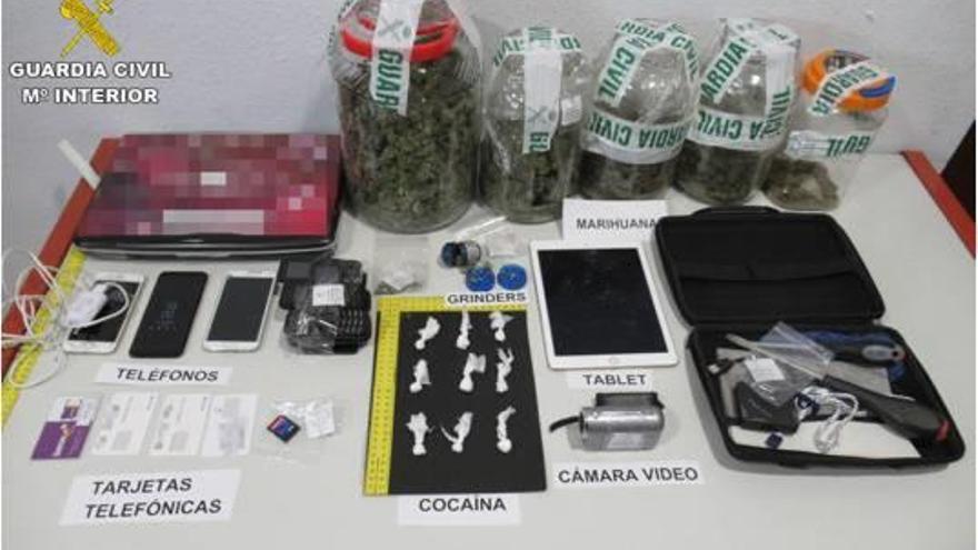 Arrestada en Villena por usar un salón de belleza para vender droga