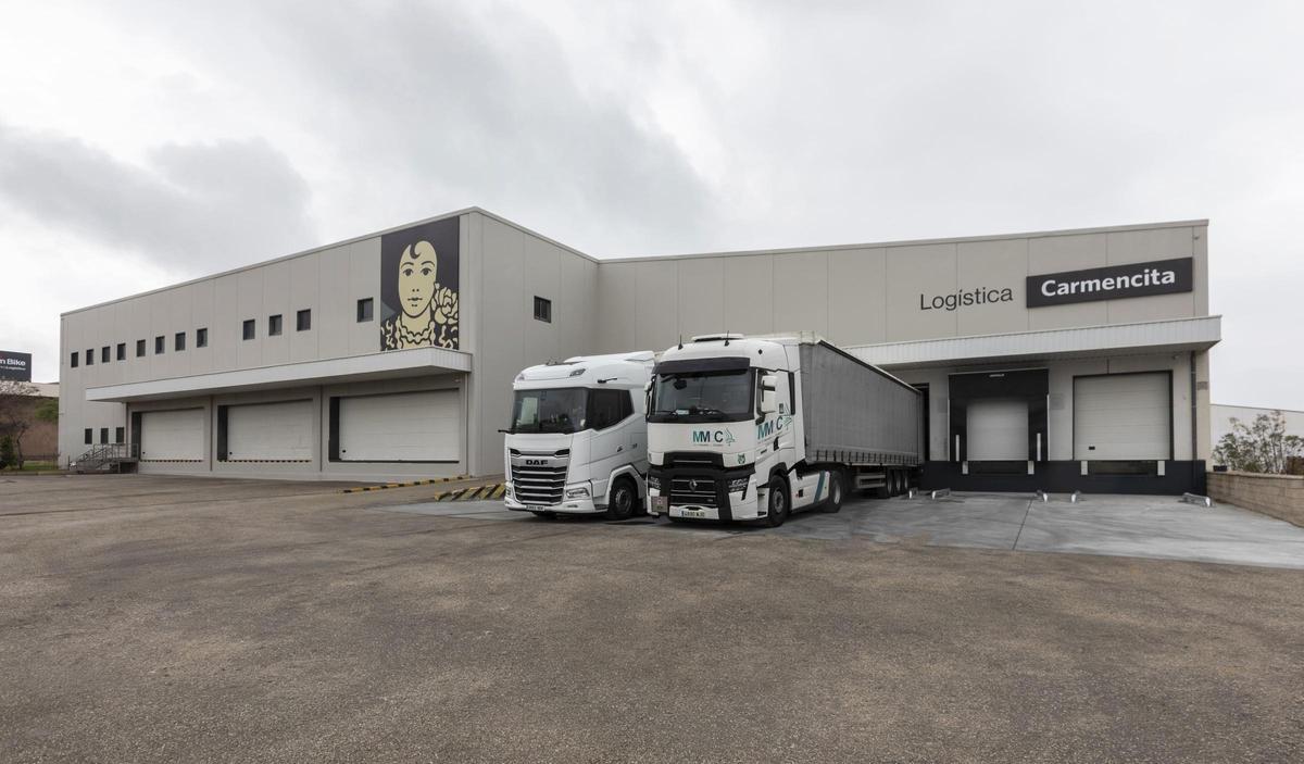 El nuevo centro logístico de Carmencita en el el Parque Empresarial de Elche.
