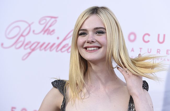 Elle Fanning en el estreno de 'The Beguiled' en Los Ángeles