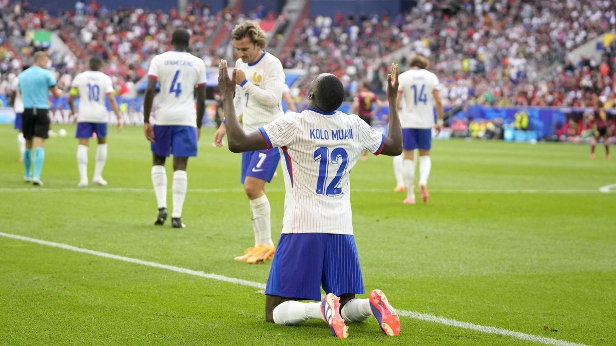 Koo Muani agradece la fortuna que le acompañó con el gol a Bélgica.