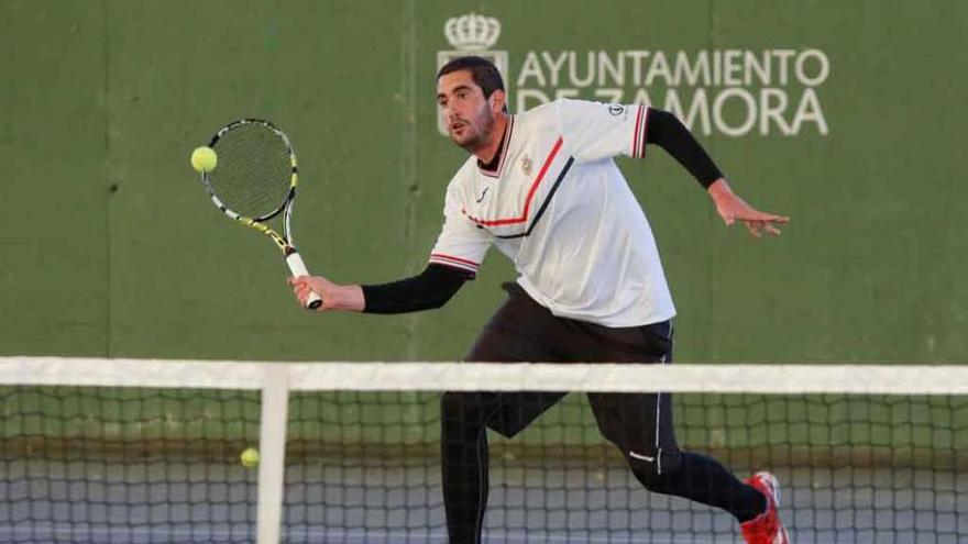 El salmantino Alberto Rodríguez, primer cabeza de serie del cuadro absoluto.