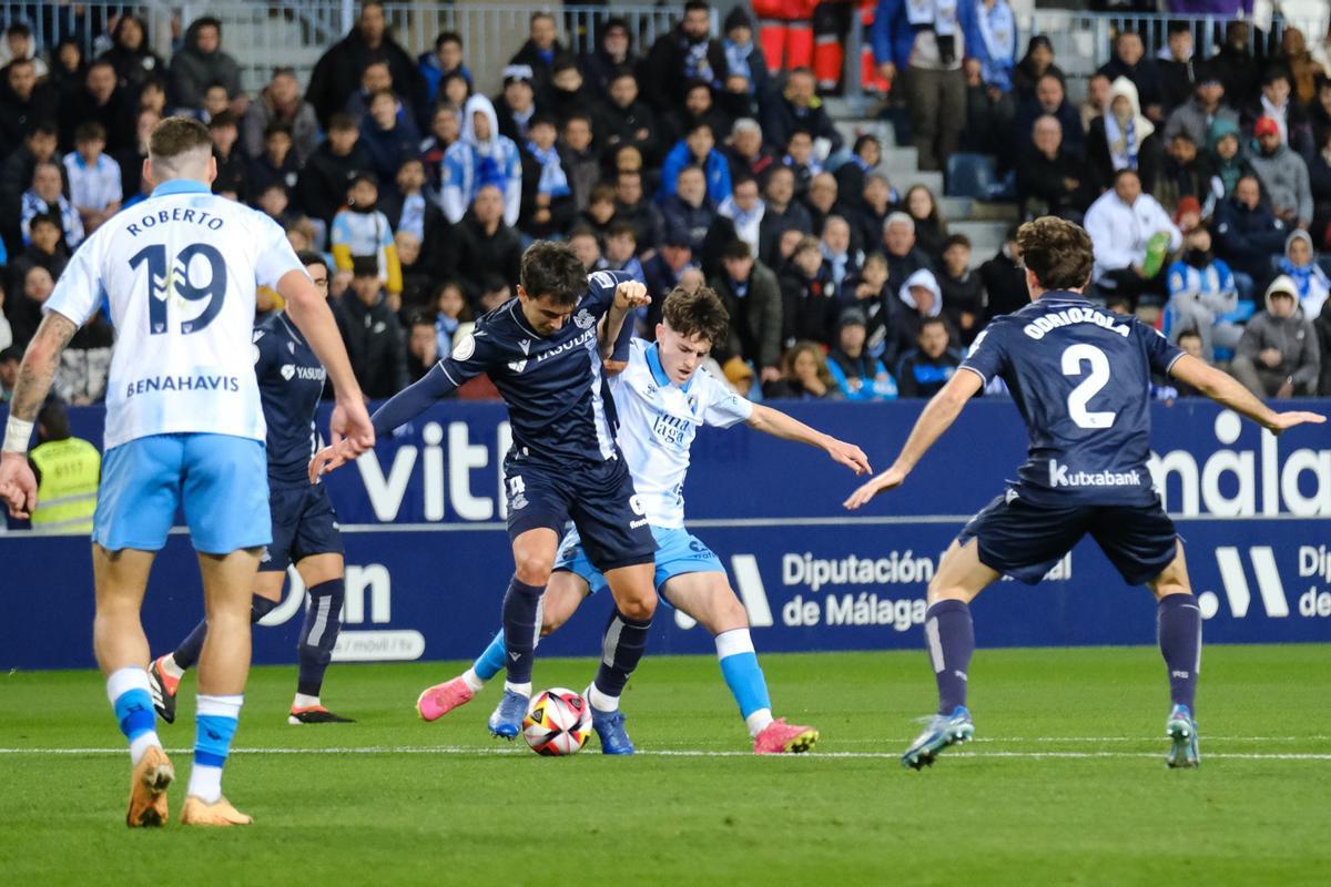 Copa del Rey | Málaga CF - Real Sociedad, en imágenes