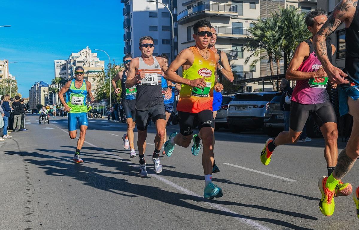 Una imagen de la carrera de los 21 km