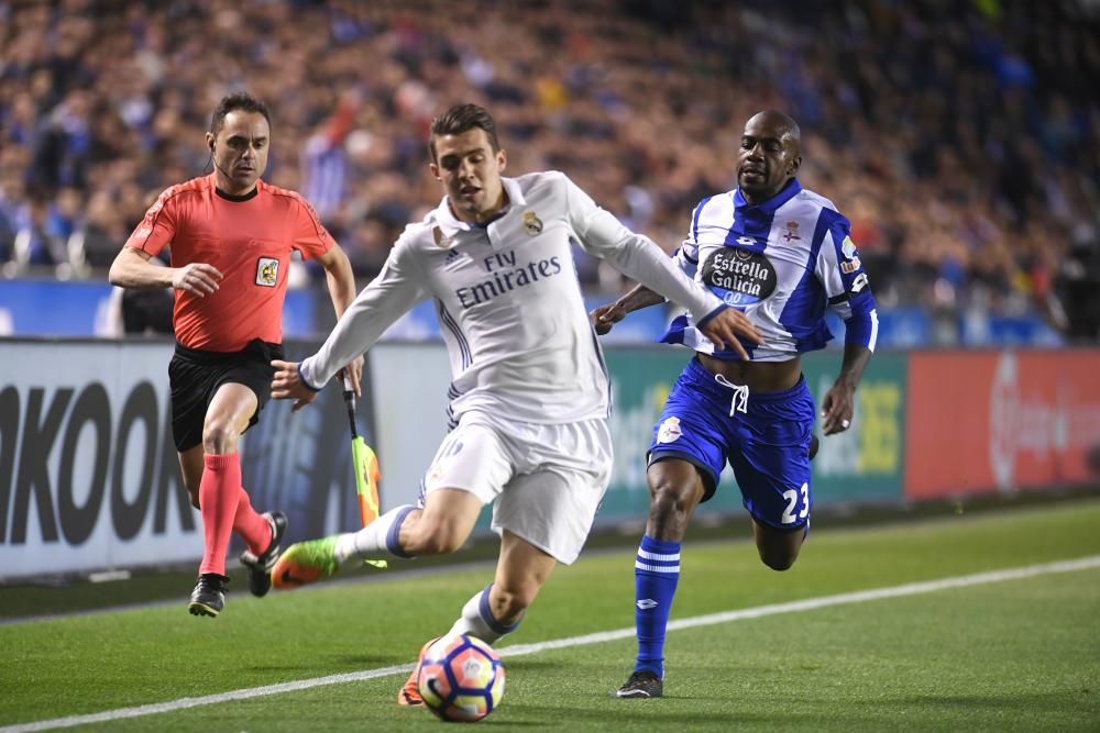 El Dépor cae goleado ante el Madrid