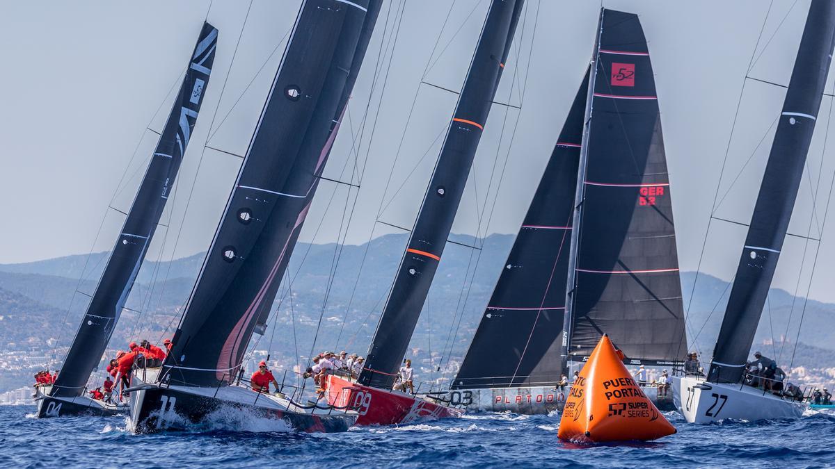 La regata Puerto Portals 52 Super Series Sailing Week.