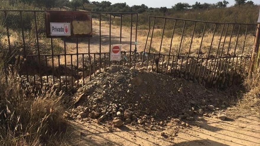 Cruzada de los propietarios de una finca para acceder a sus parcelas