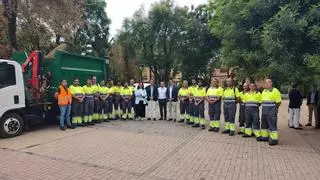 Fepamic y Unei asumen por cuatro años el mantenimiento de las zonas verdes de Lucena con una plantilla estable de 20 trabajadores