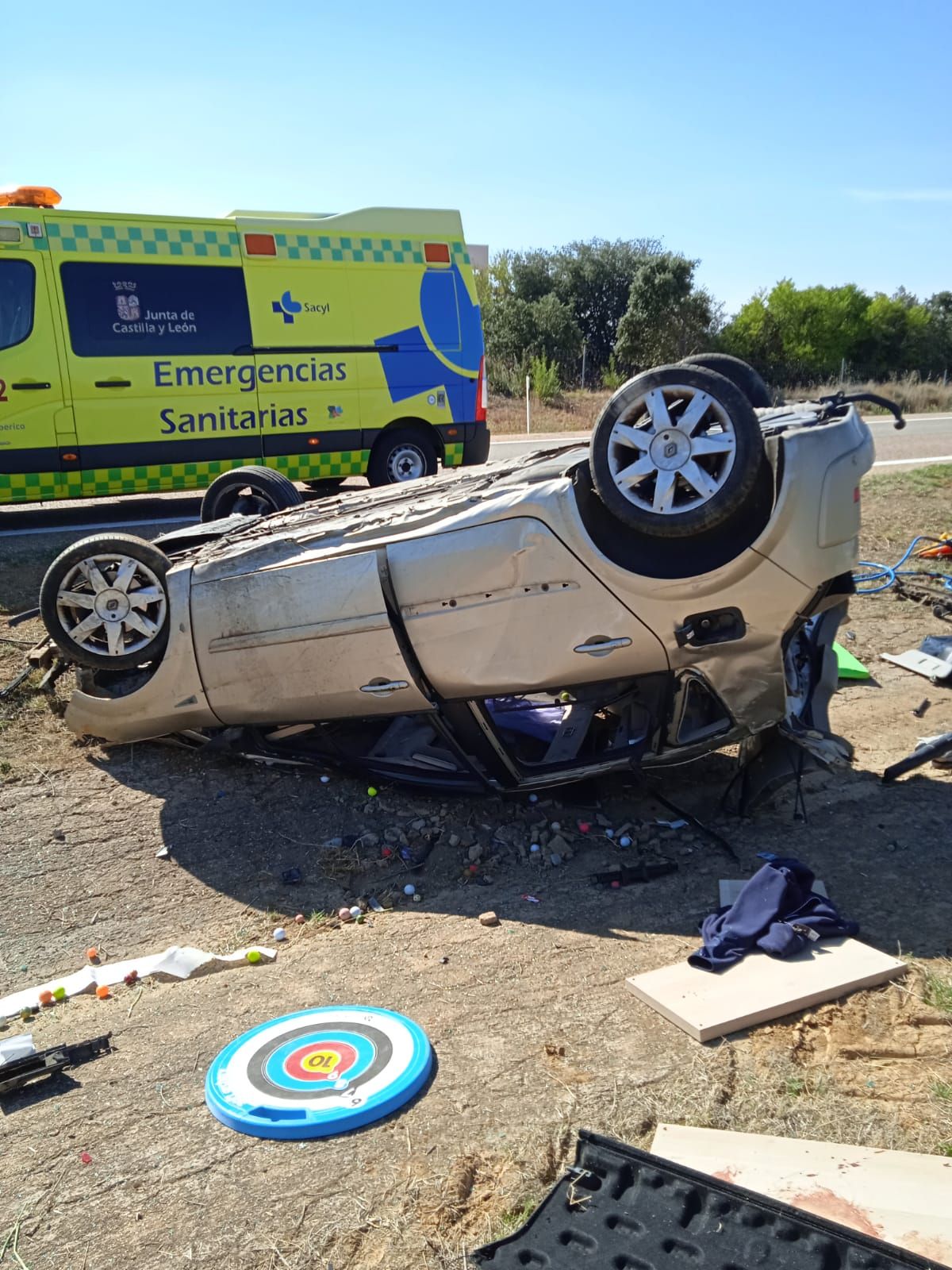 Estado del vehículo después del accidente