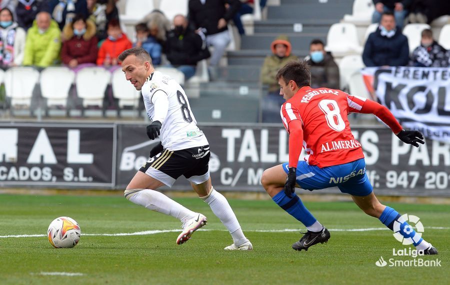 EN IMÁGENES: Así fue el encuentro entre el Burgos y el Sporting