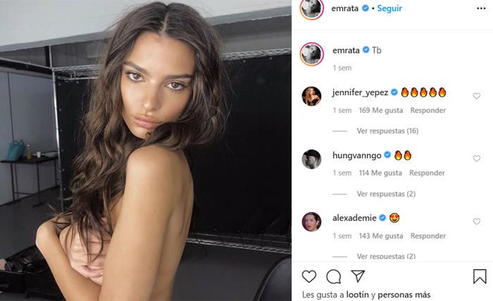 Emily Ratajkowski: Su último desnudo integral